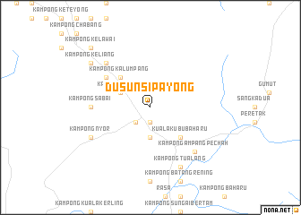 map of Dusun Si-Payong