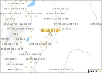 map of Dusun Tua