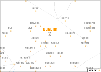 map of Dusuwa