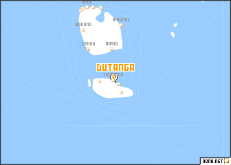 map of Dutanga