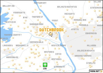 map of Dutchbrook