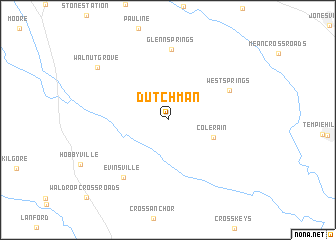 map of Dutchman