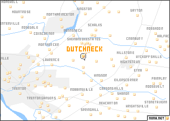 map of Dutch Neck