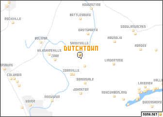 map of Dutchtown