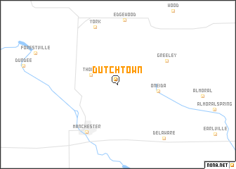 map of Dutchtown