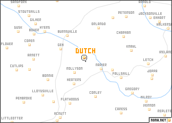 map of Dutch