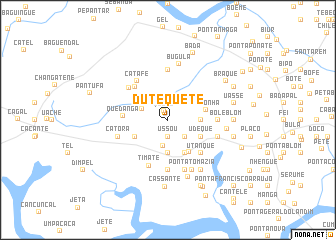 map of Dutequete