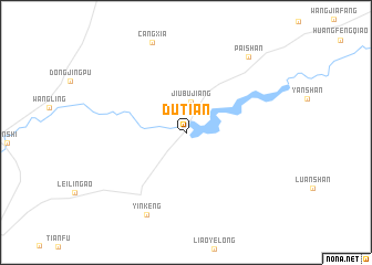 map of Dutian