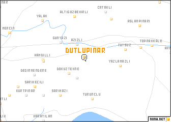 map of Dutlupınar