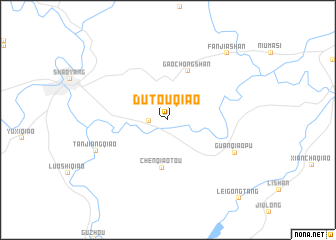 map of Dutouqiao