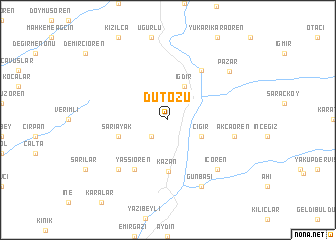 map of Dutözü