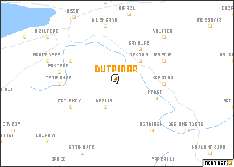 map of Dutpınar