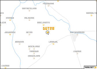 map of Dutra