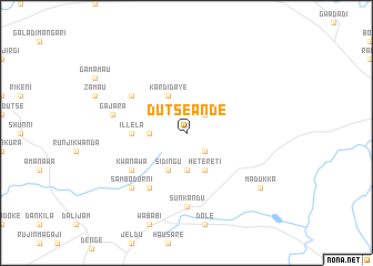 map of Dutse Ande