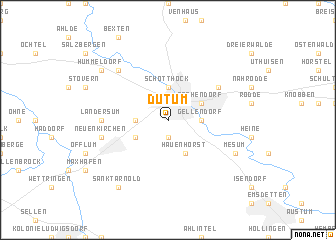 map of Dutum