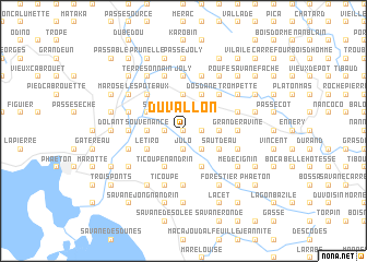 map of Duvallon