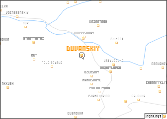 map of Duvanskiy