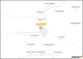 map of Duvan