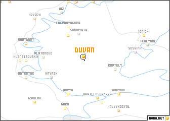 map of Duvan
