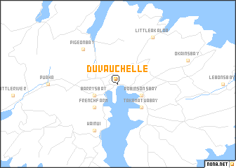 map of Duvauchelle