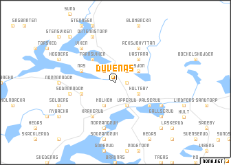 map of Duvenäs
