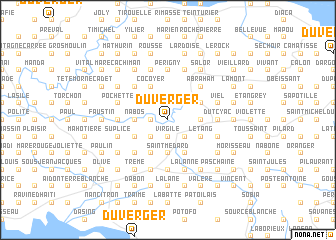 map of Duverger