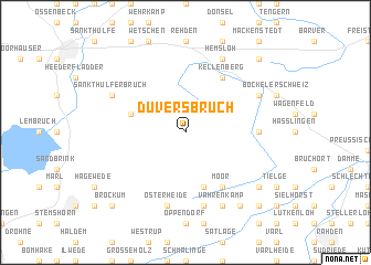 map of Düversbruch