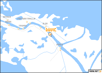 map of Duvic