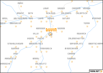 map of Duvin