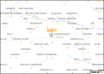 map of Duvy