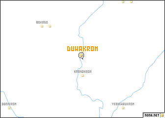map of Duwakrom