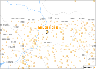 map of Duwal Upla