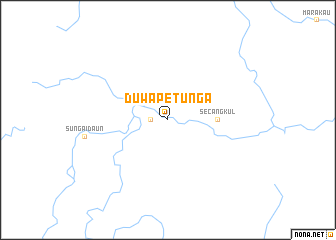 map of Duwa Petunga