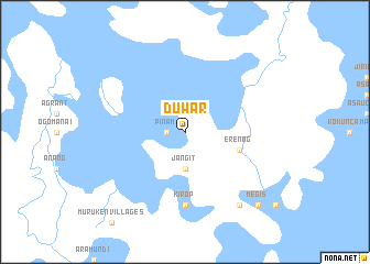 map of Duwar