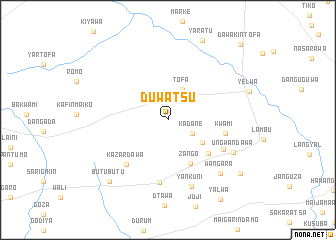 map of Duwatsu