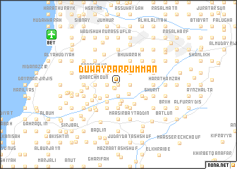 map of Duwayr ar Rummān