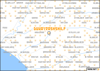 map of Duwayr ash Shilf