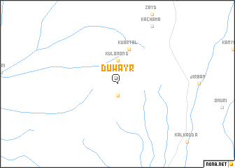 map of Duwayr