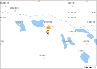 map of Duwib