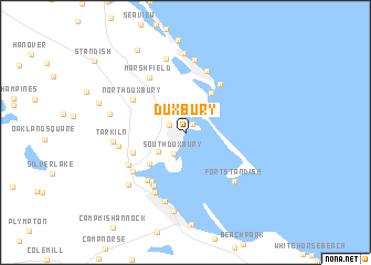 map of Duxbury