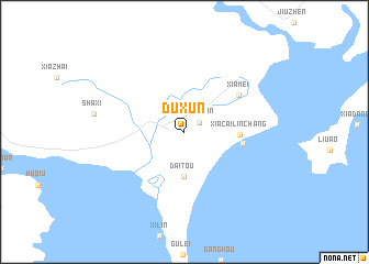 map of Duxun