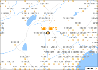 map of Du Xương