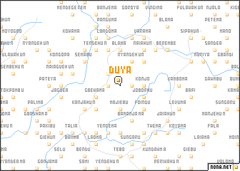 map of Duya