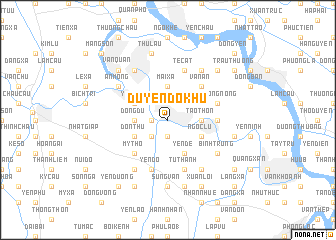 map of Duyên Do Khu