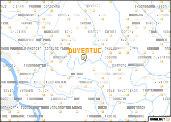 map of Duyên Tục