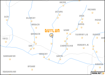 map of Düylün