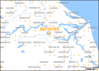 map of Duy Xuyên