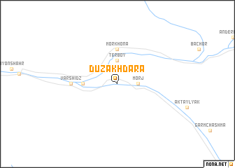 map of Duzakh-Dara