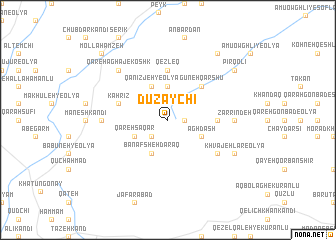 map of Dūzāychī