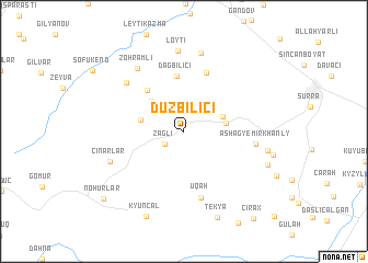 map of Düz Bilici